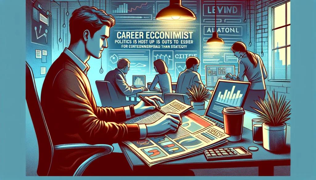 "Карьерный экономист: политика оказывается проще, чем стратегия"