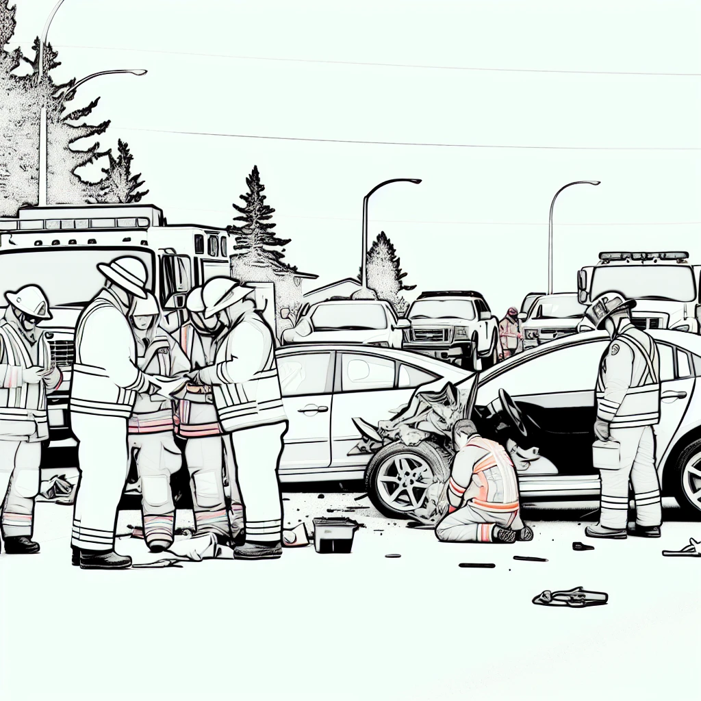 Крупное ДТП на перекрестке Харви и Этель в Келоуне парализовало движение | Происшествия и криминал