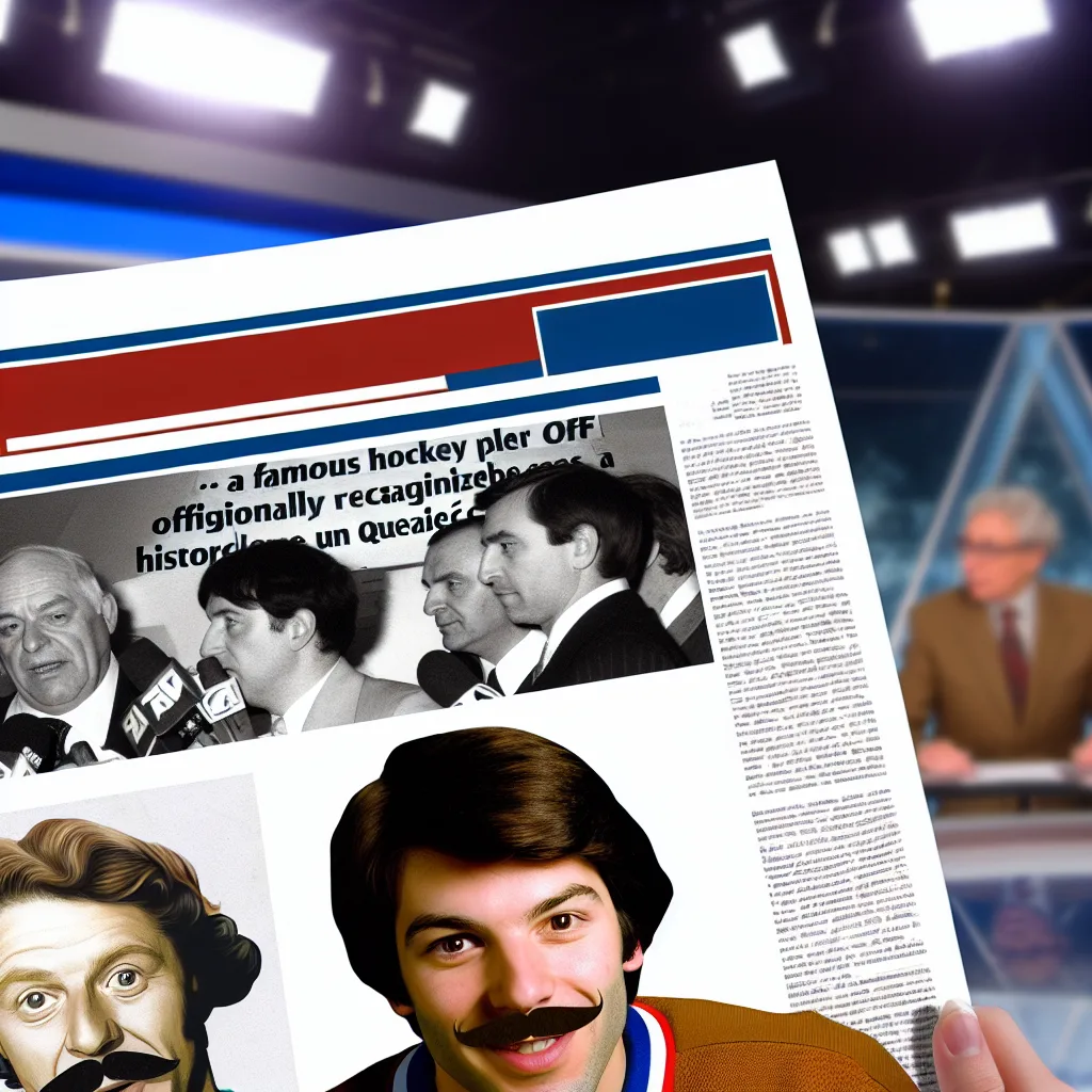 Морис Ришар официально признан исторической личностью Квебека Спорт | Общество и культура