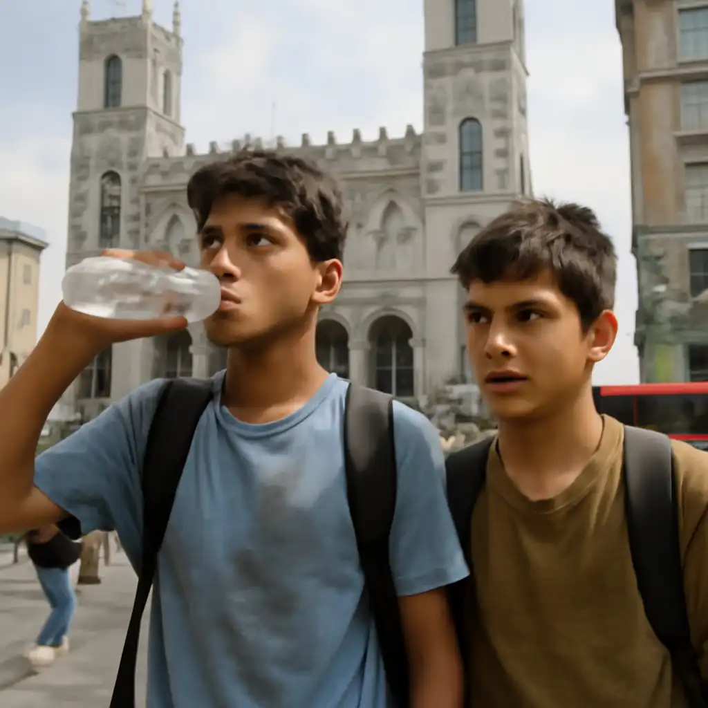 Школьники из деревни, пострадавшей от водного кризиса, находят облегчение и познание в Монреале