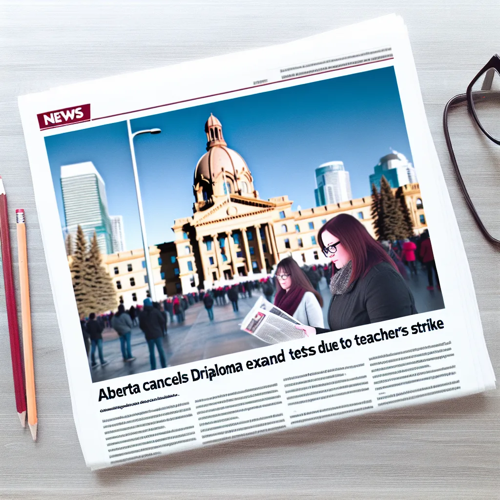 Альберта отменяет январские дипломные экзамены и тесты из-за забастовки учителей | Общество и культура