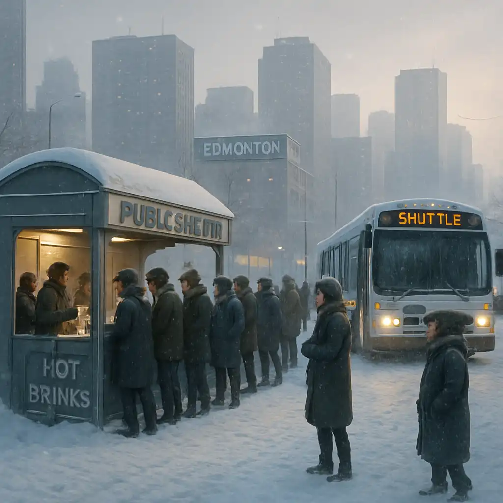 Эдмонтон завершает план против холодов