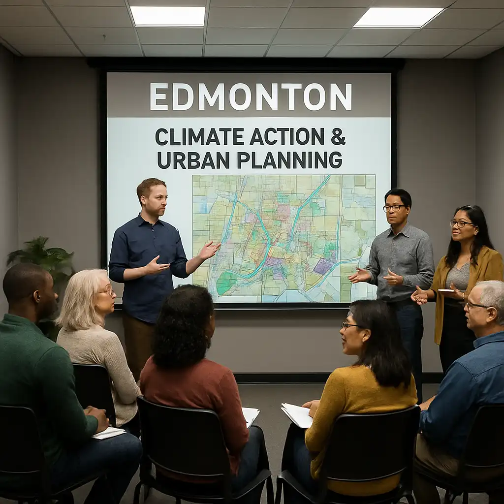 Эдмонтон обсуждает климат и застройку
