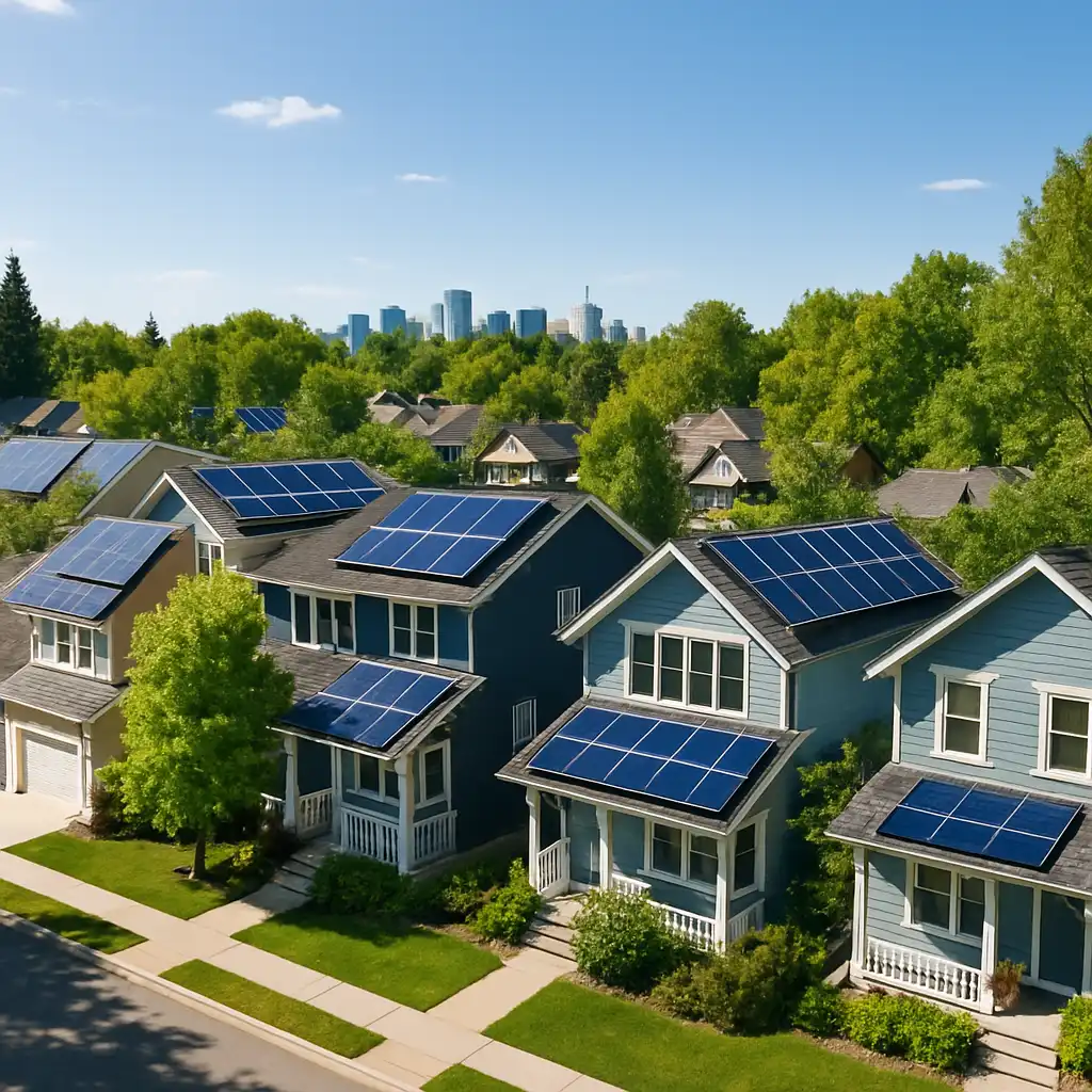Солнечная энергия на крыше: новый тренд в Альберте