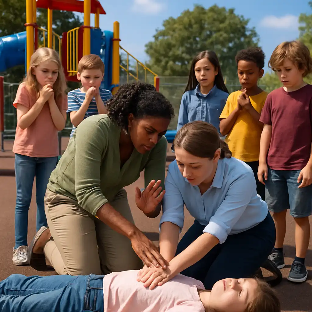 Учителя спасают жизнь школьницы в Эдмонтоне