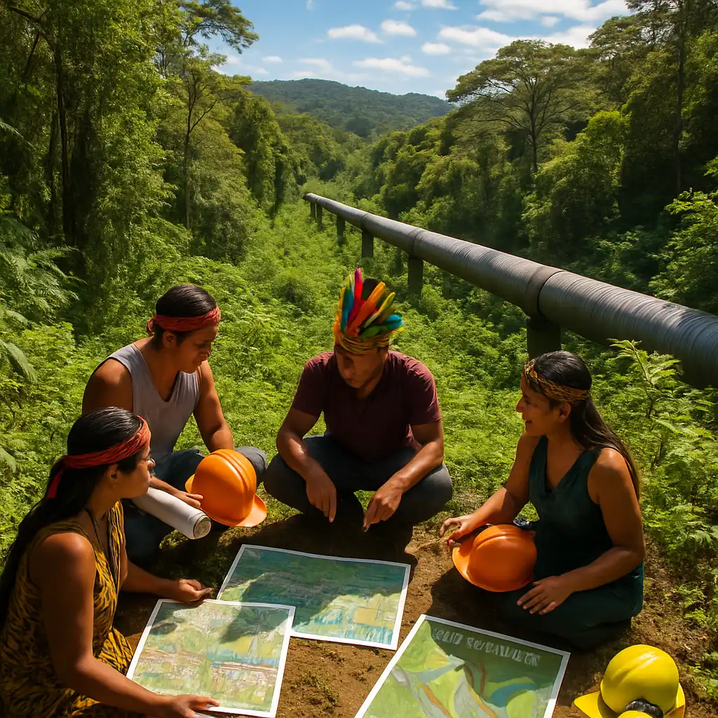 Новая нефтепроводная инициатива с участием коренных народов