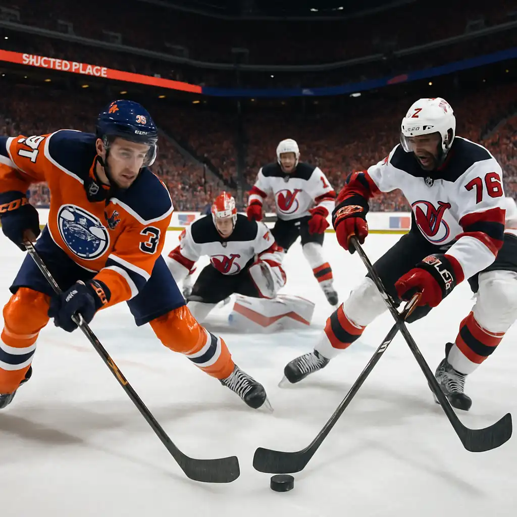 НЕИСТОВЫЙ БОЙ ОЙЛЕРС VS ДЕВИЛС