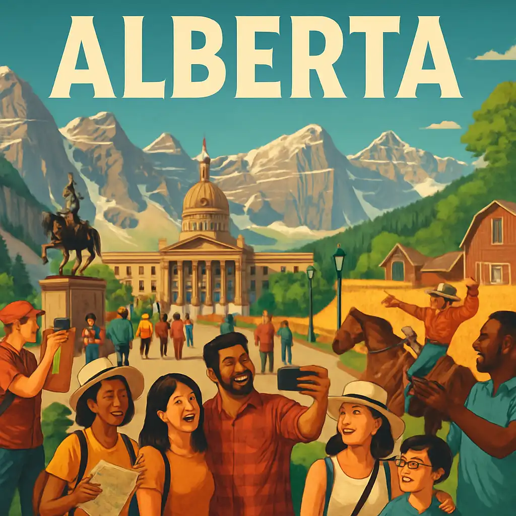 Туристический сектор Альберты на высоте