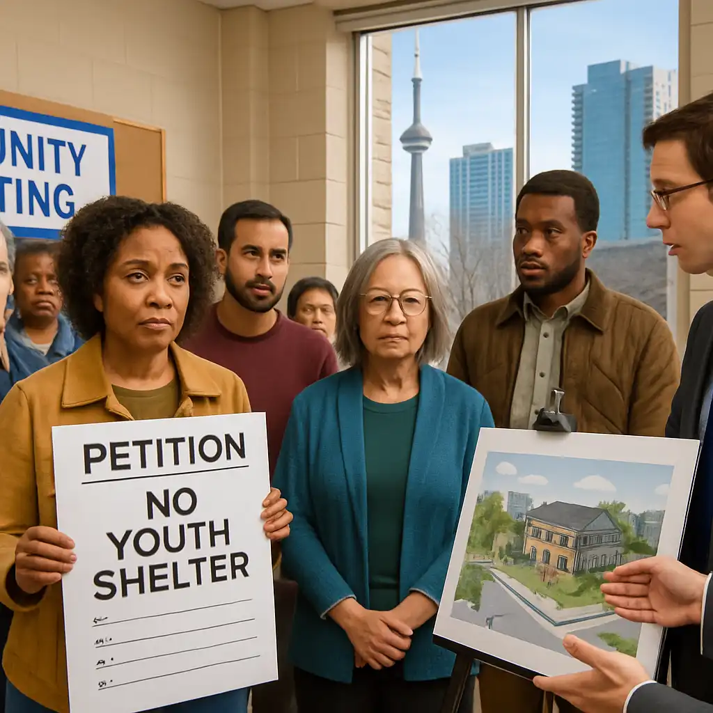 В Торонто спорят о строительстве нового молодежного приюта