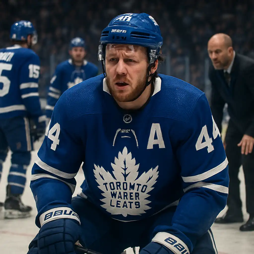 Травма Моргана Райлли угрожает планам Toronto Maple Leafs