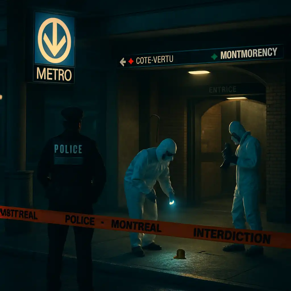 Раненый в результате нападения в метро Монреаля