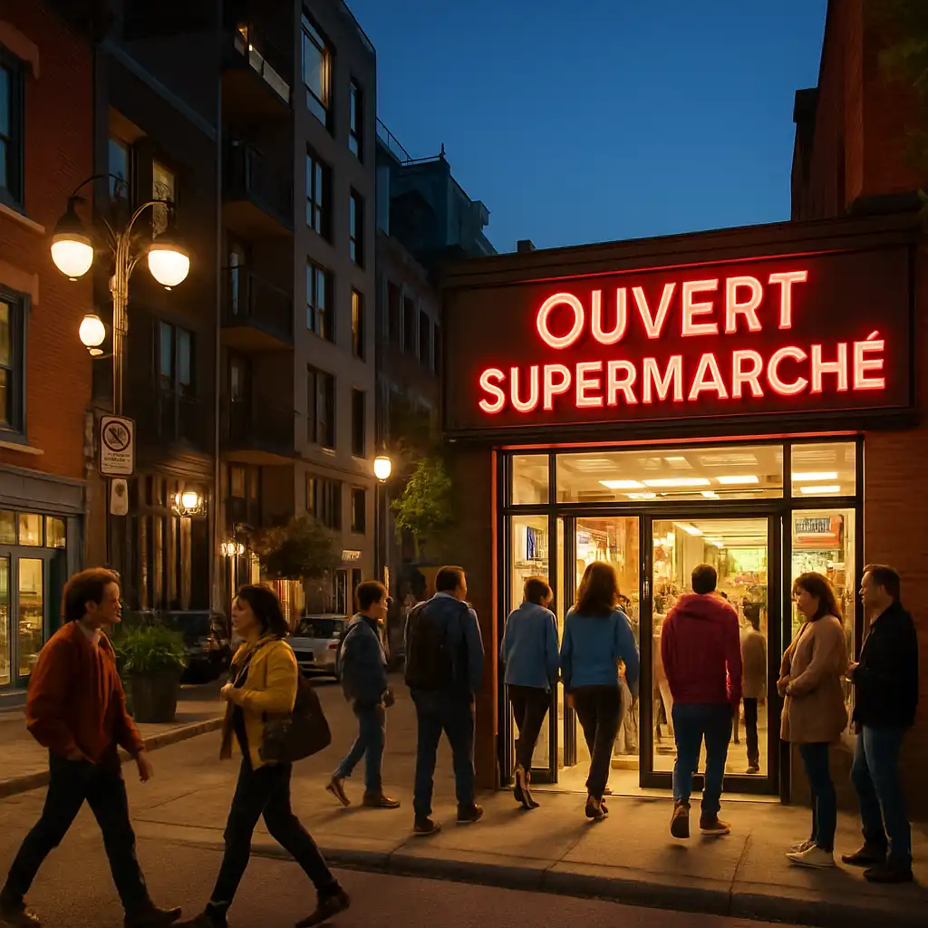 Новый магазин Maxi на улице Сент-Катрин