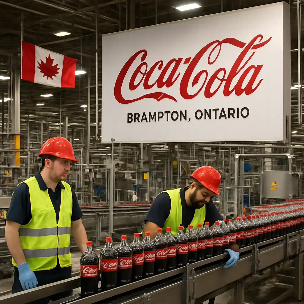 Coca-Cola инвестирует $141 млн в расширение в Брамптоне
