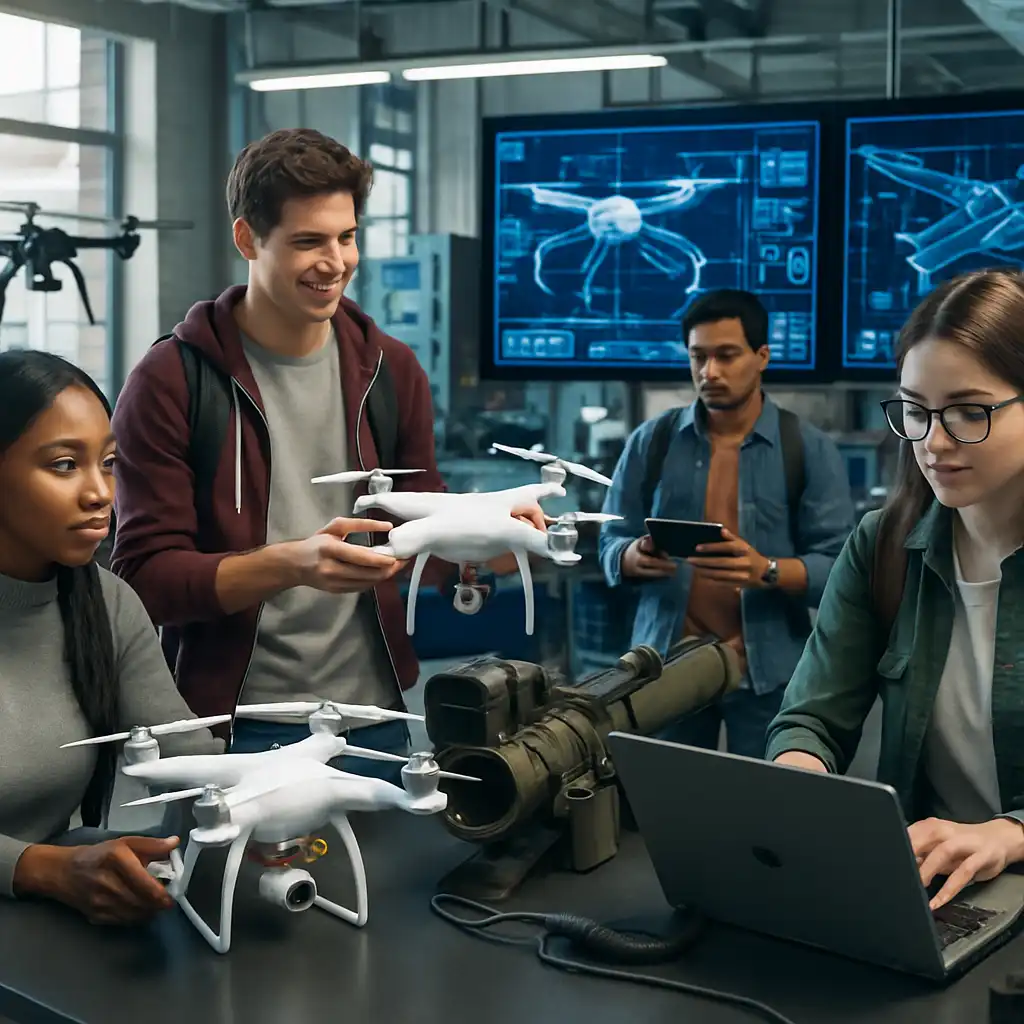 Новые программы дронов и обороны в колледже Ниагара