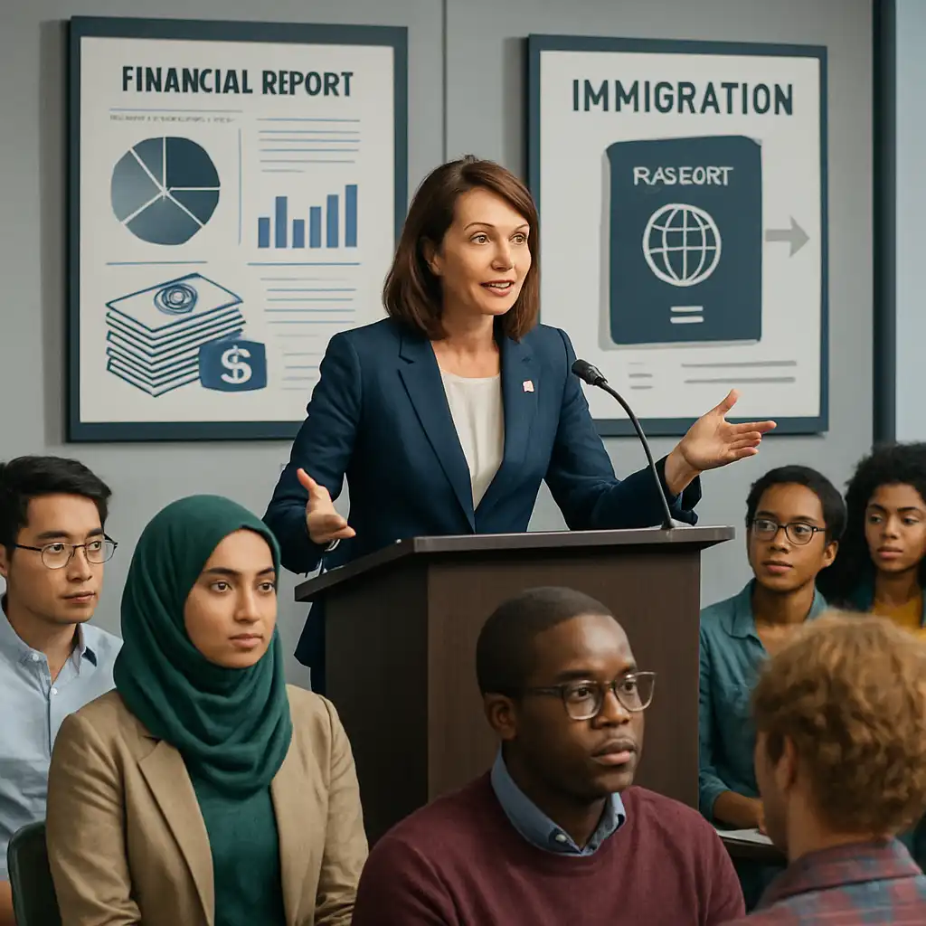 Даниэль Смит обсуждает бюджет и иммиграцию