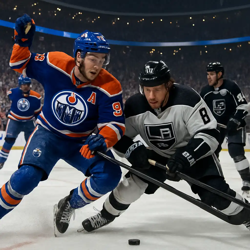 Ойлерс РАЗНОСЯТ Королей 8-1