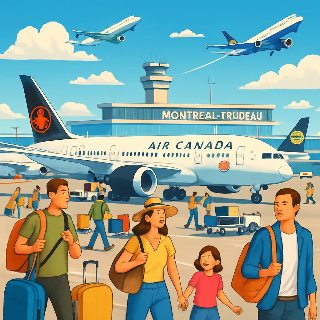 Монреаль запускает новые авиарейсы в Европу на лето 2026