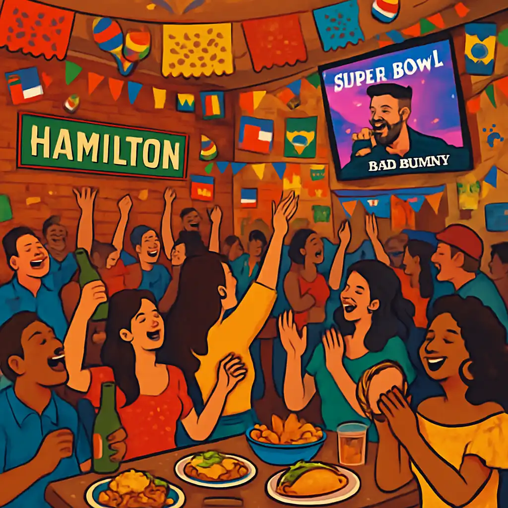 Латиноамериканское сообщество Гамильтона празднует успех Bad Bunny
