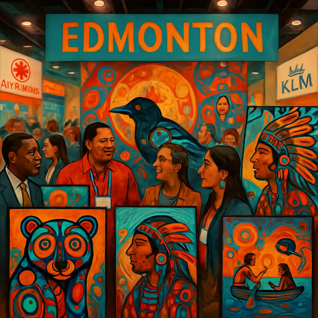 Искусство Даррелла Шоколата покоряет Эдмонтон