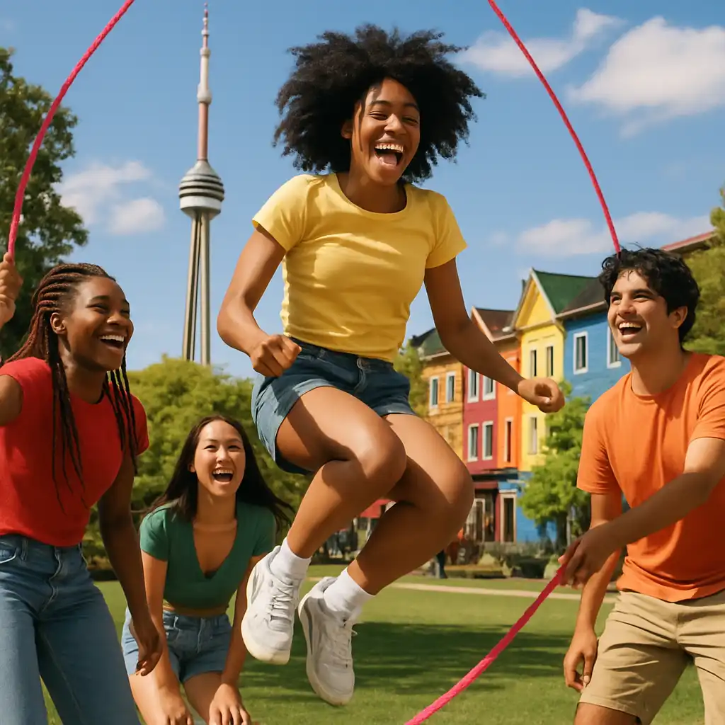 Возрождение игры в двойную скакалку