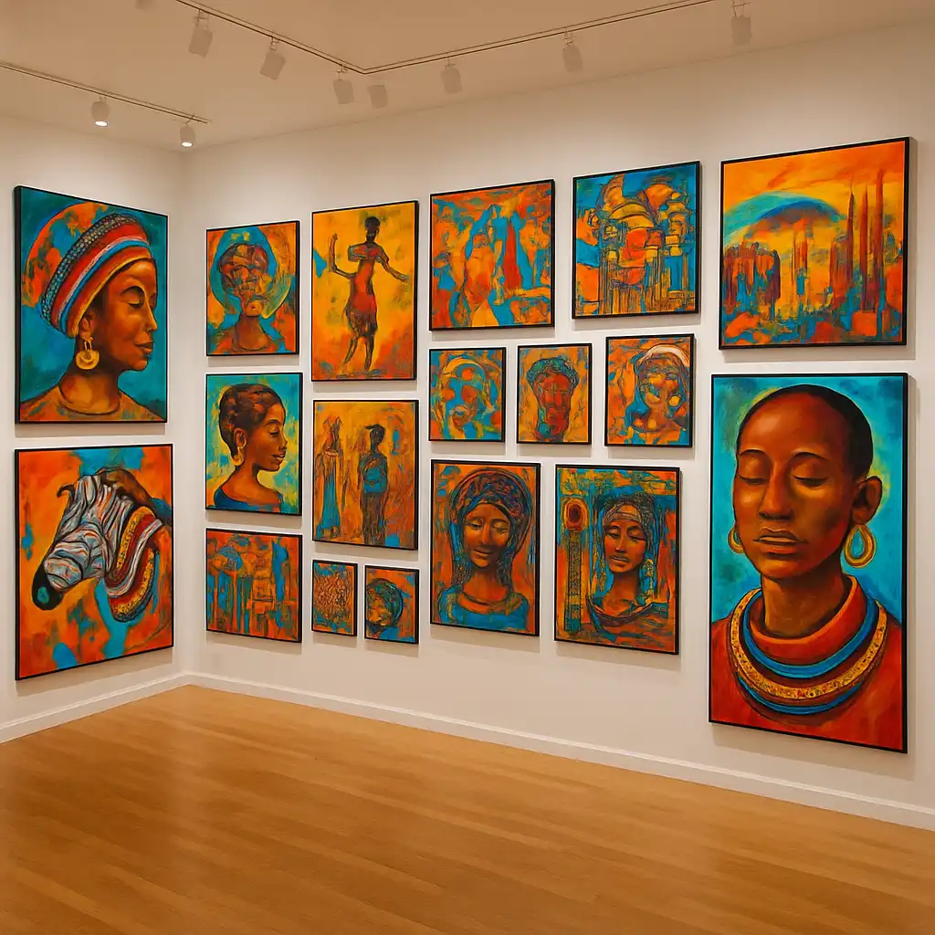 20 лет выставке 5 Artists 1 Love