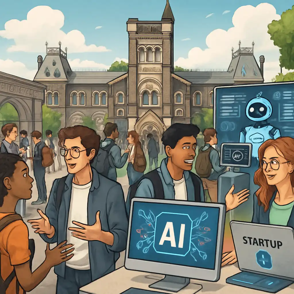 Искусственный интеллект и $100K: Неделя предпринимательства в U of T
