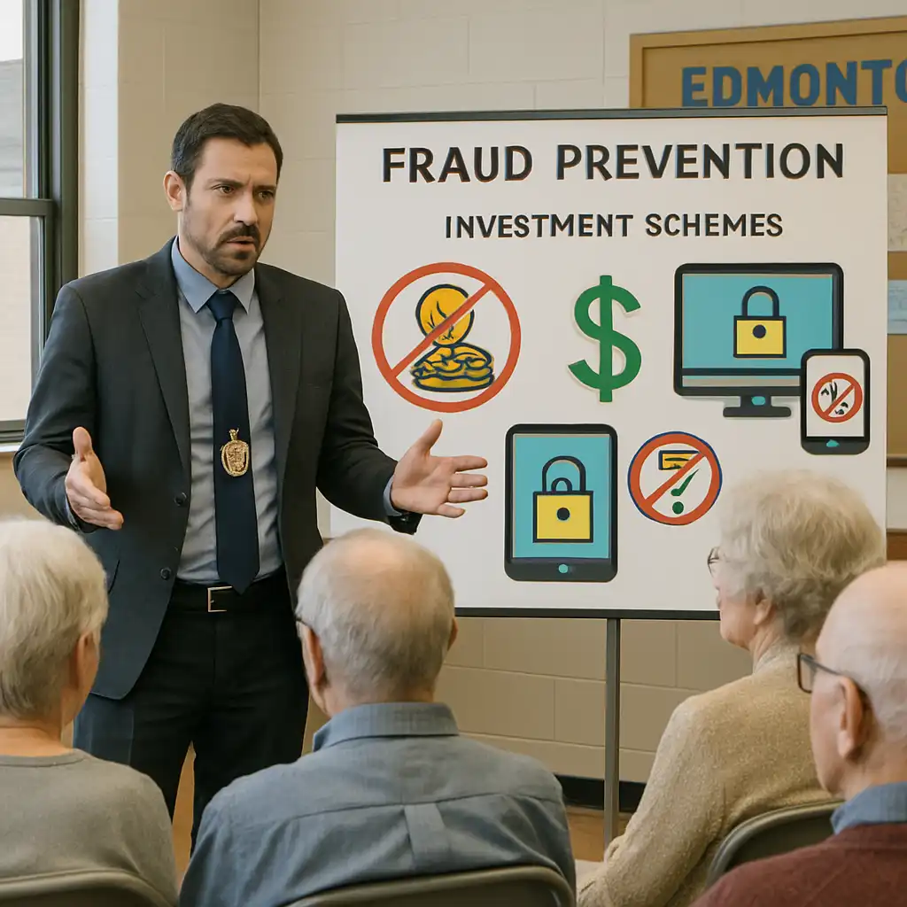 Финансовые потери от мошенничества в Эдмонтоне в 2025 году