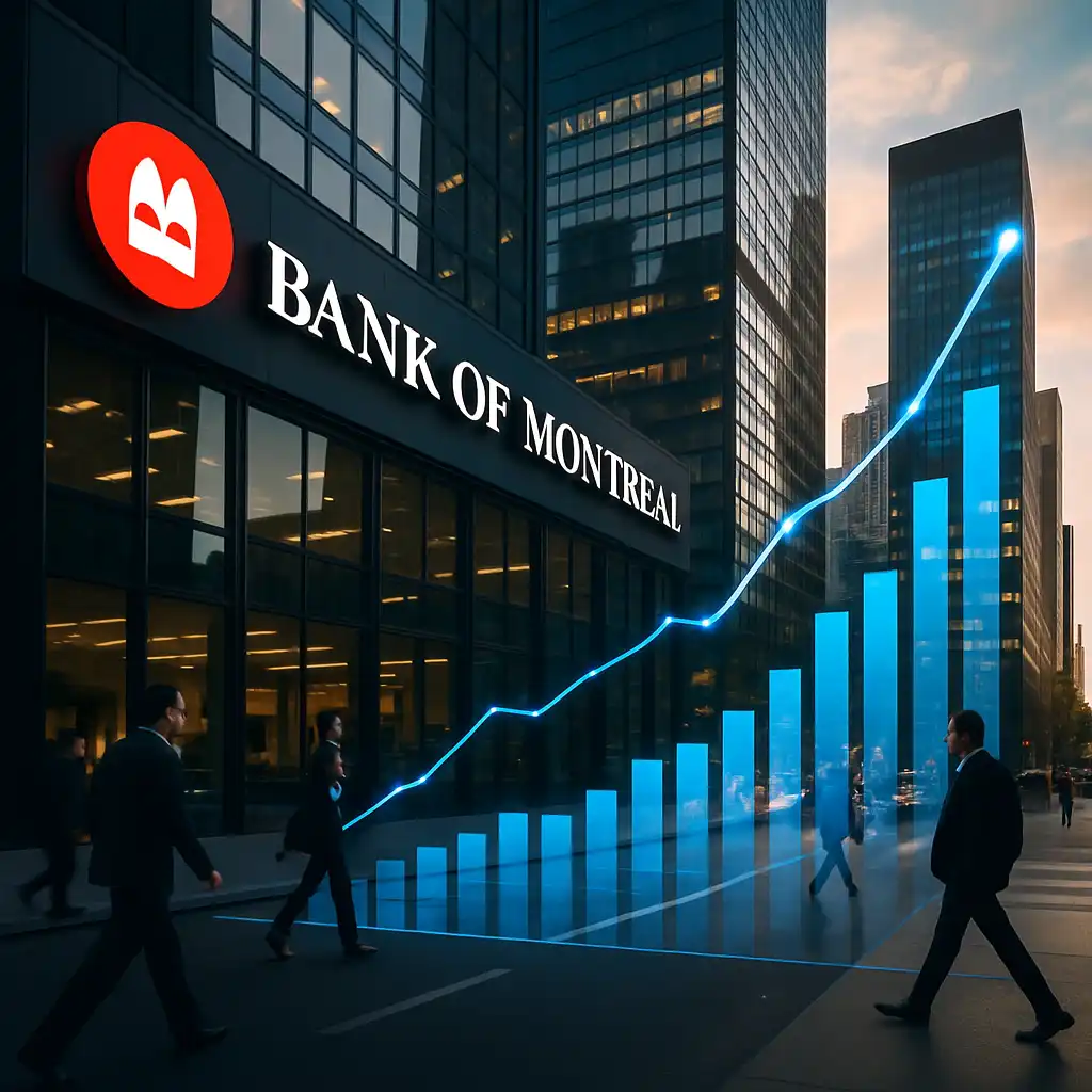 Рост прибыли Bank of Montreal благодаря США и выкупу акций