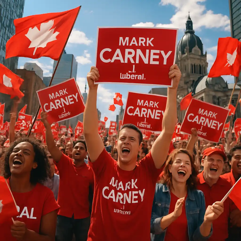 Поддержка либералов Карни растет с рекордной скоростью!