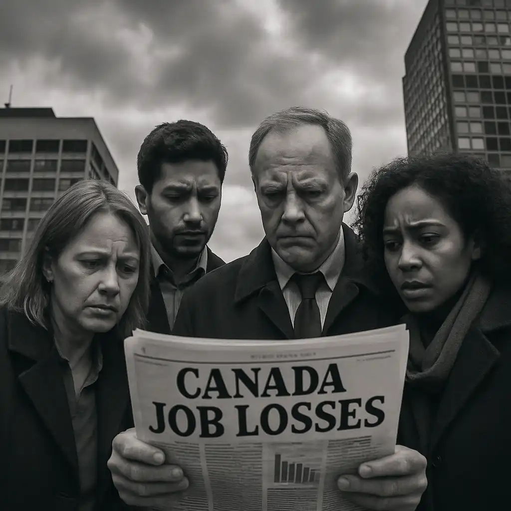 Канада теряет 84,000 рабочих мест в феврале