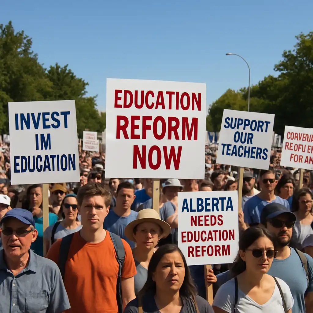 В Альберте готовятся масштабные протесты