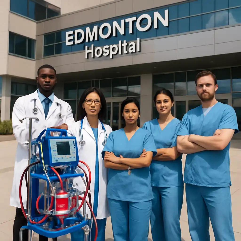 Stollery получает платиновую награду за программу ECMO