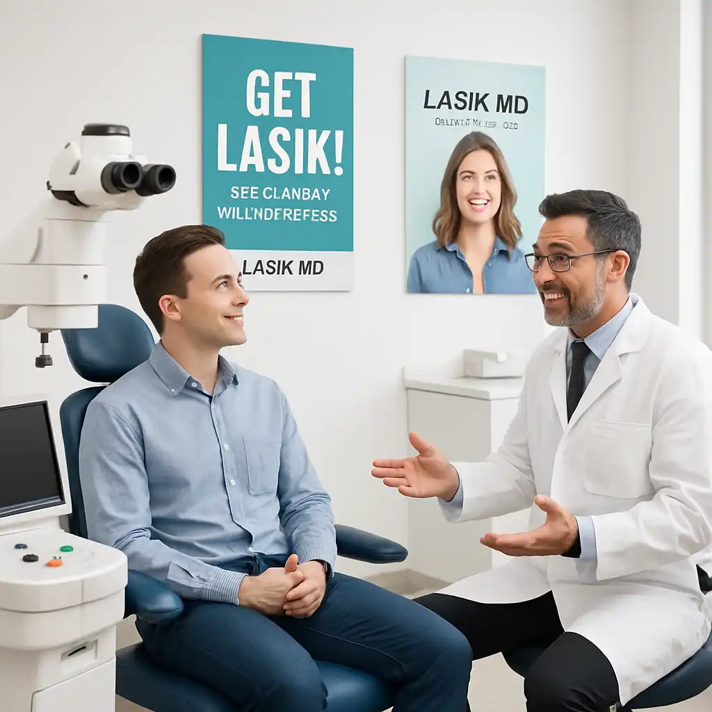 Новая кампания LASIK MD: «Расстанься с очками!»