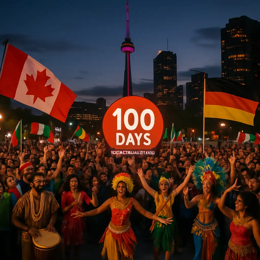 Торонто отмечает 100 дней до FIFA 2026