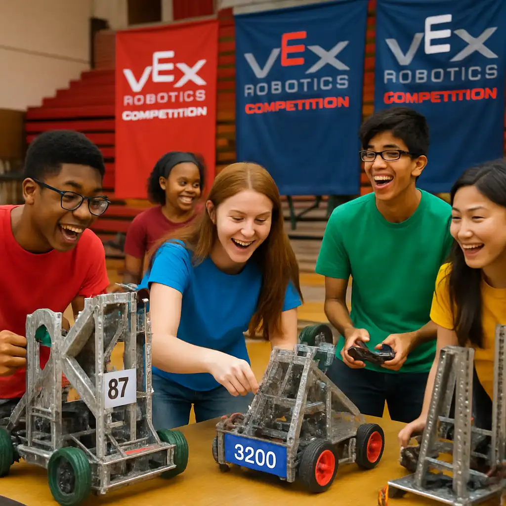 Первая в истории UCDSB ВЕКС-компания по робототехнике