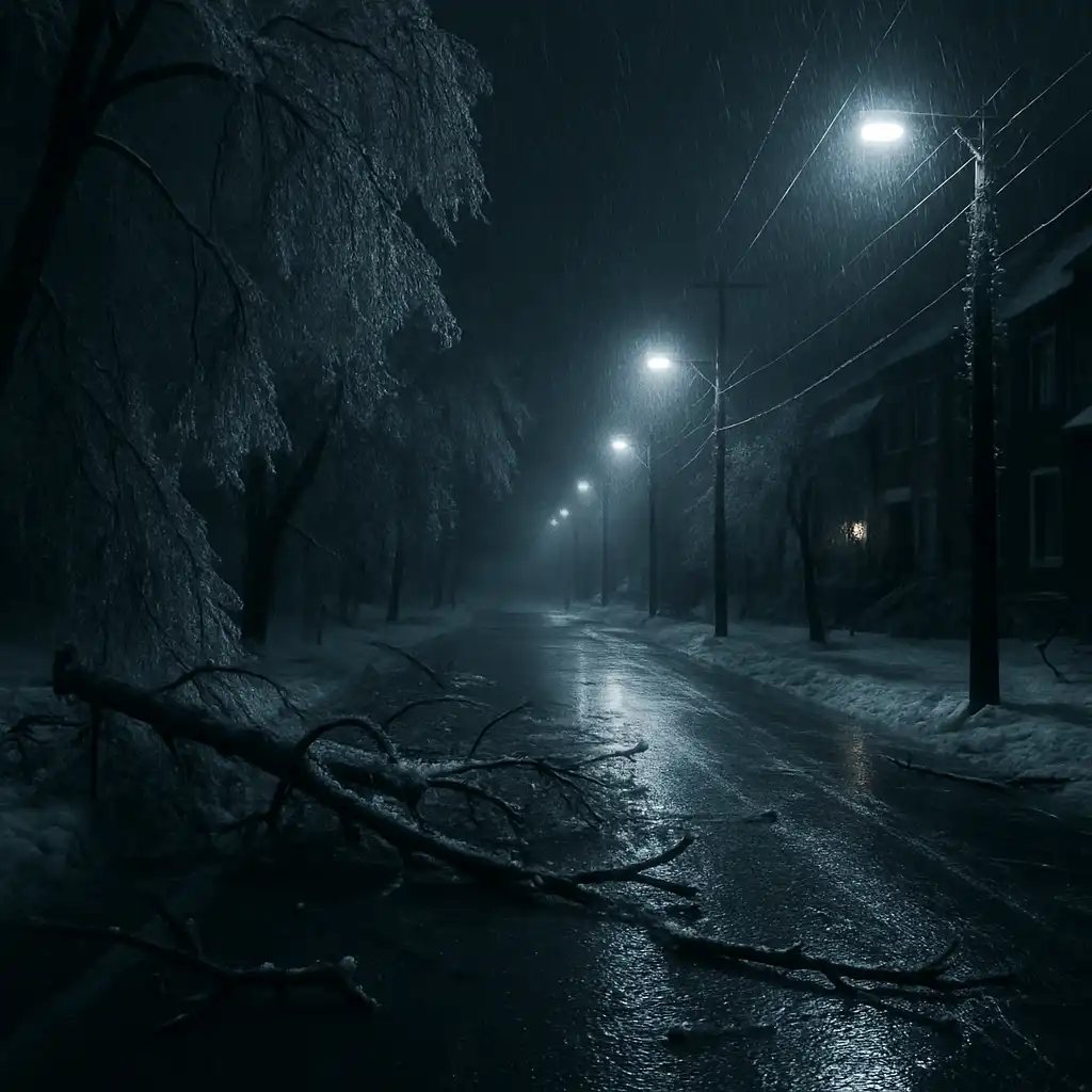 Ледяной шторм угрожает южному Квебеку