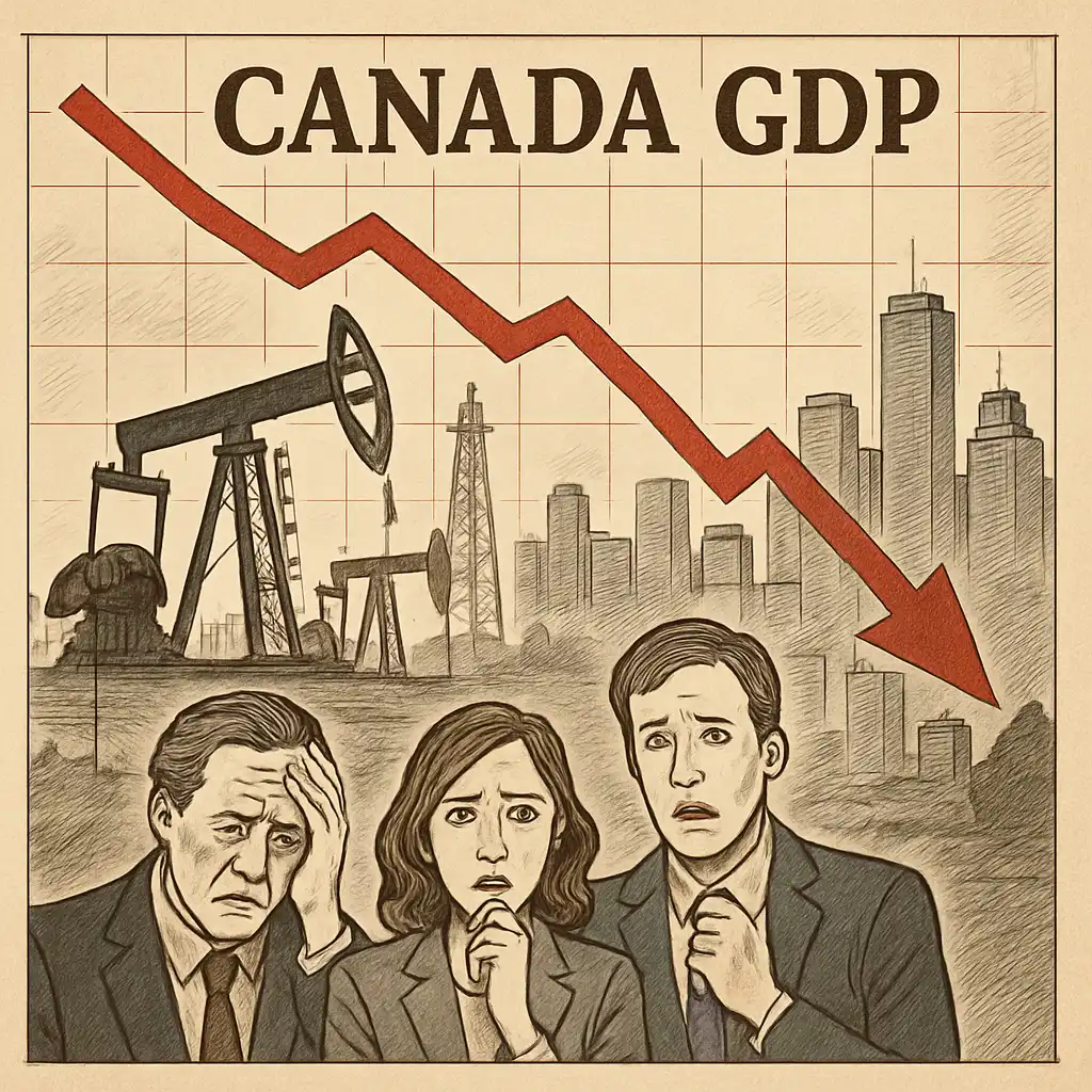 Канадский ВВП: прогнозы снизились на 20%