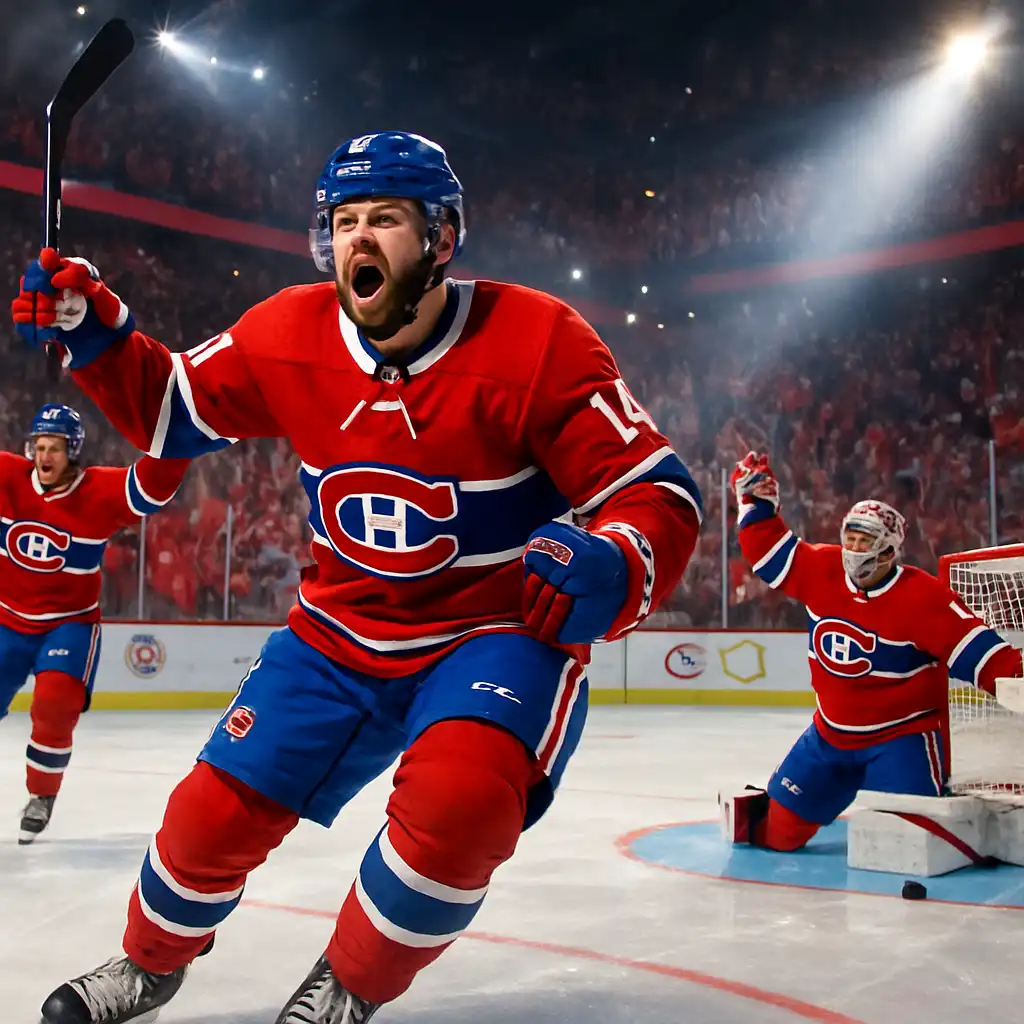 Монреаль Канадиенс вырывают победу в овертайме!