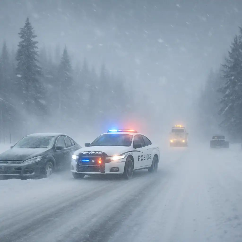 Весенний хаос: снег и ветер парализуют Альберту