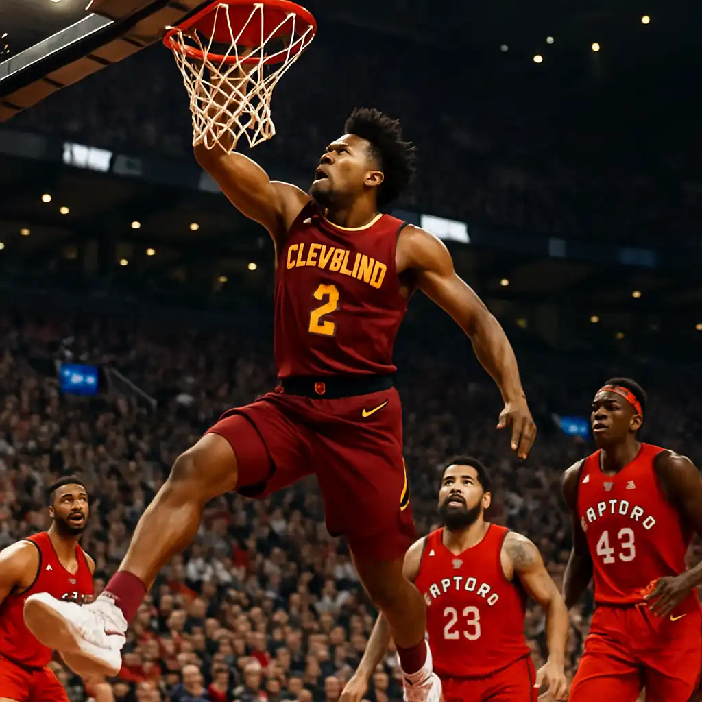 Торонто Рапторс против Кливленд Кавальерс: Игра 2