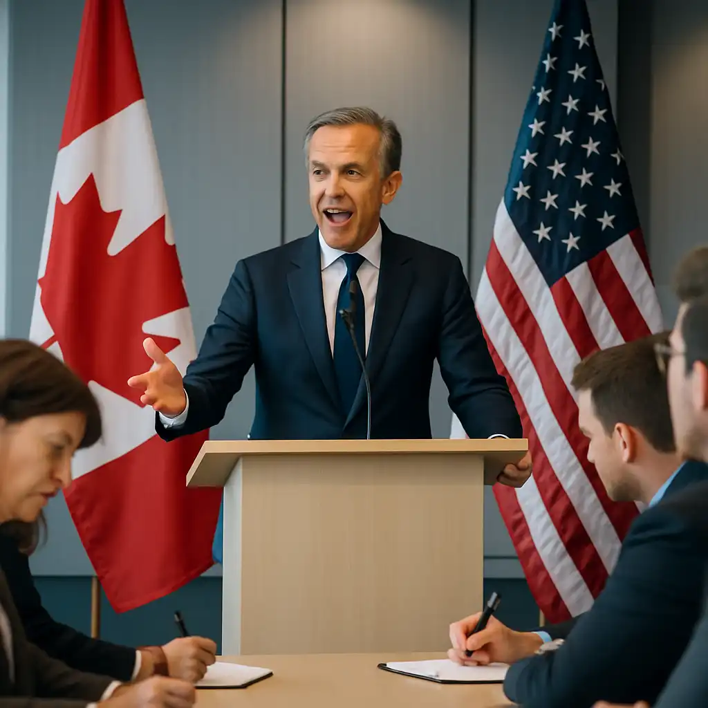 Карни и новый совет по торговле Канады и США