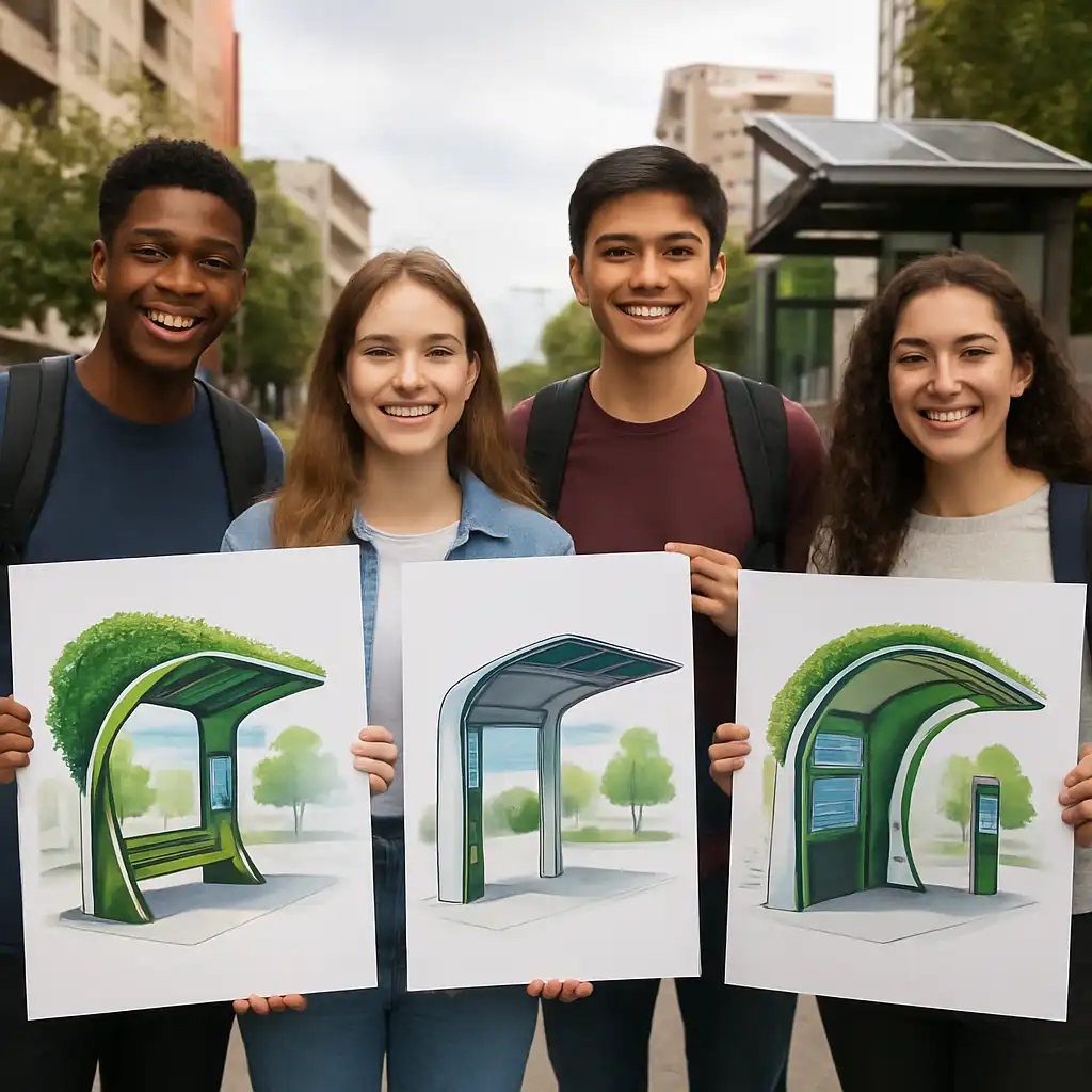 Школьники Торонто создают революционные дизайны для остановок TTC