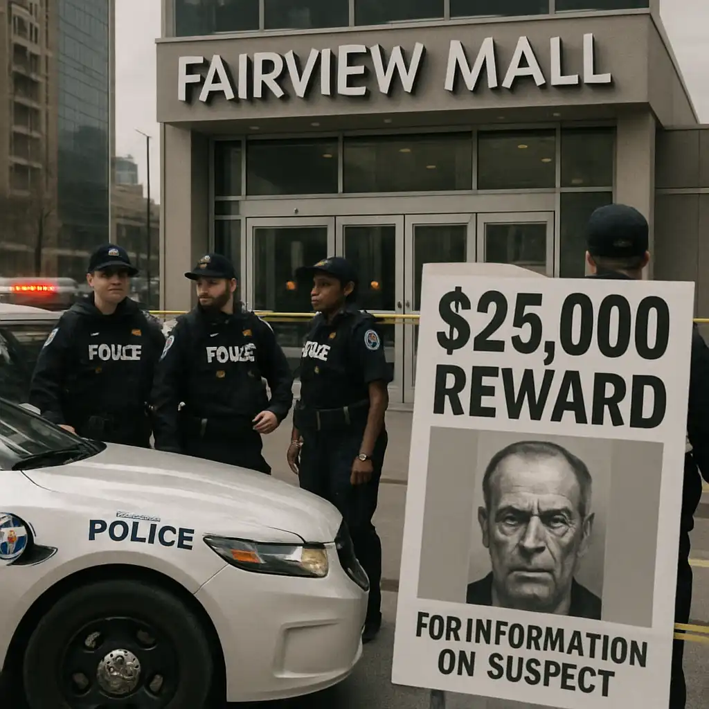 Торонто: Вознаграждение за помощь в розыске стрелка в Fairview Mall