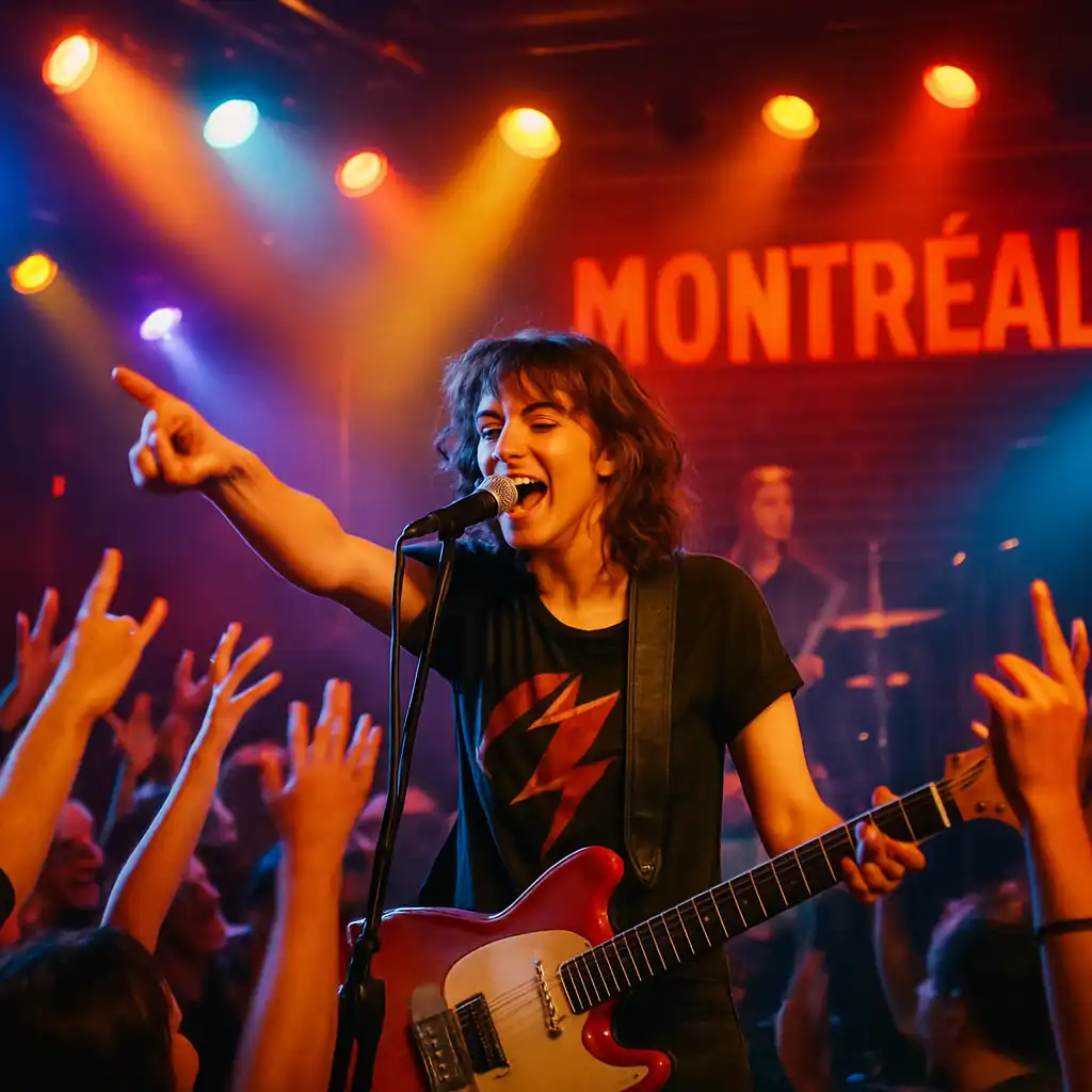Монреальская звезда Annabel Gutherz на сцене Le Balcon