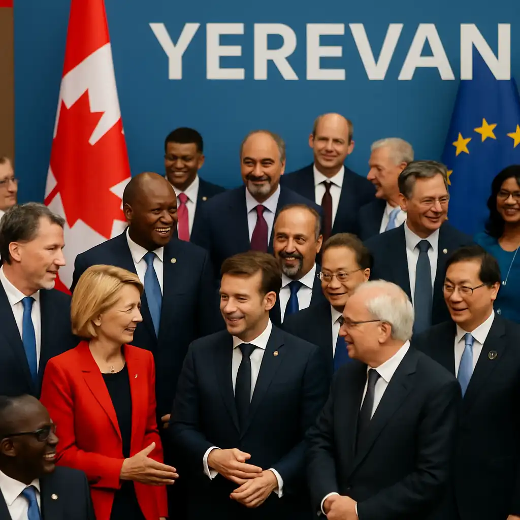 Марк Карни представляет Канаду в Армении