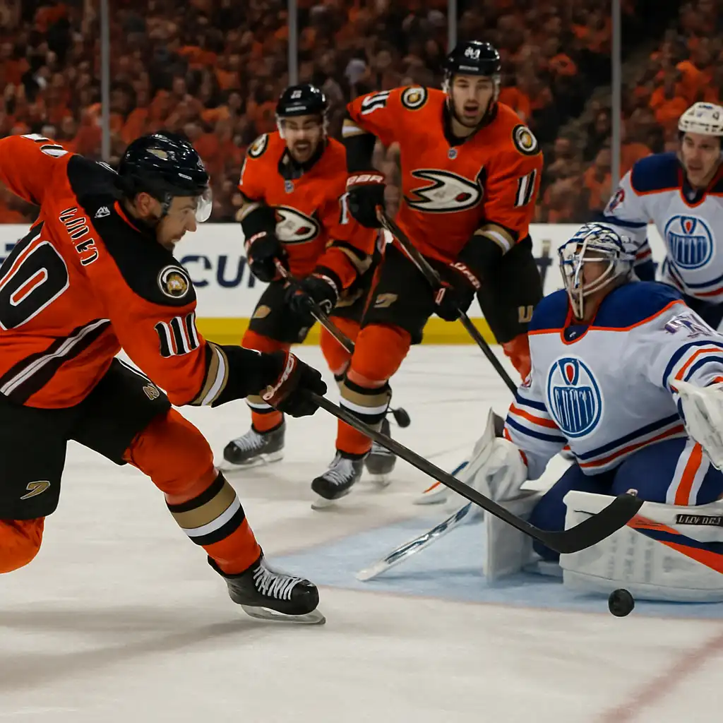 «Утки» разгромили «Ойлерс» 7:4 — серия переворачивается