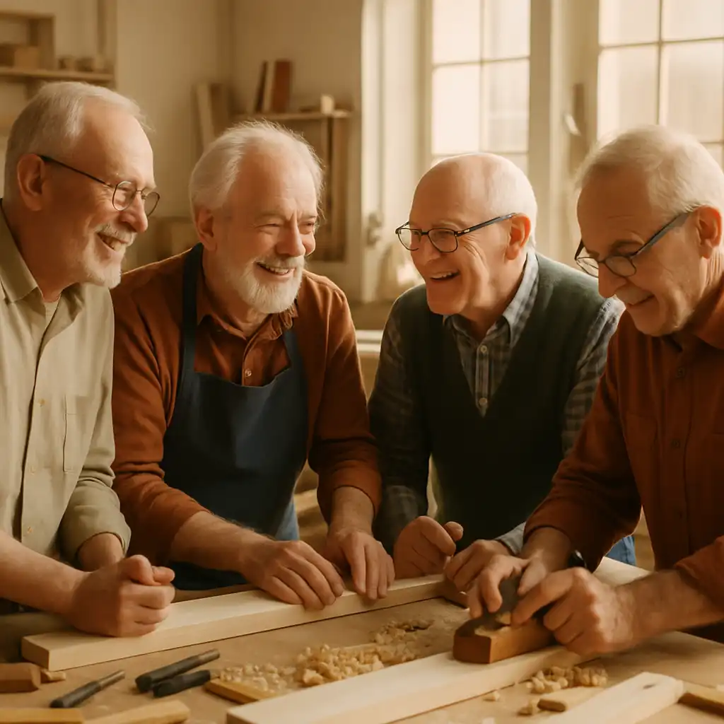 «Мужские сараи» борются с одиночеством: данные нового исследования