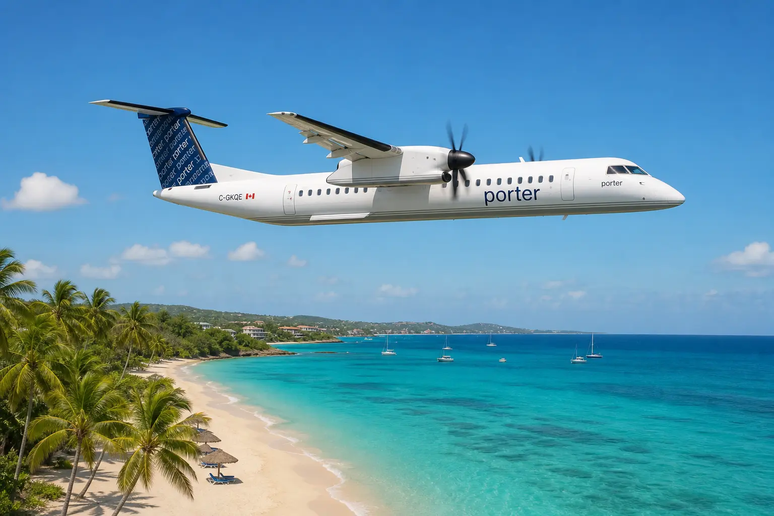 Transat и Porter запускают пакетные туры на Карибы из Монреаля