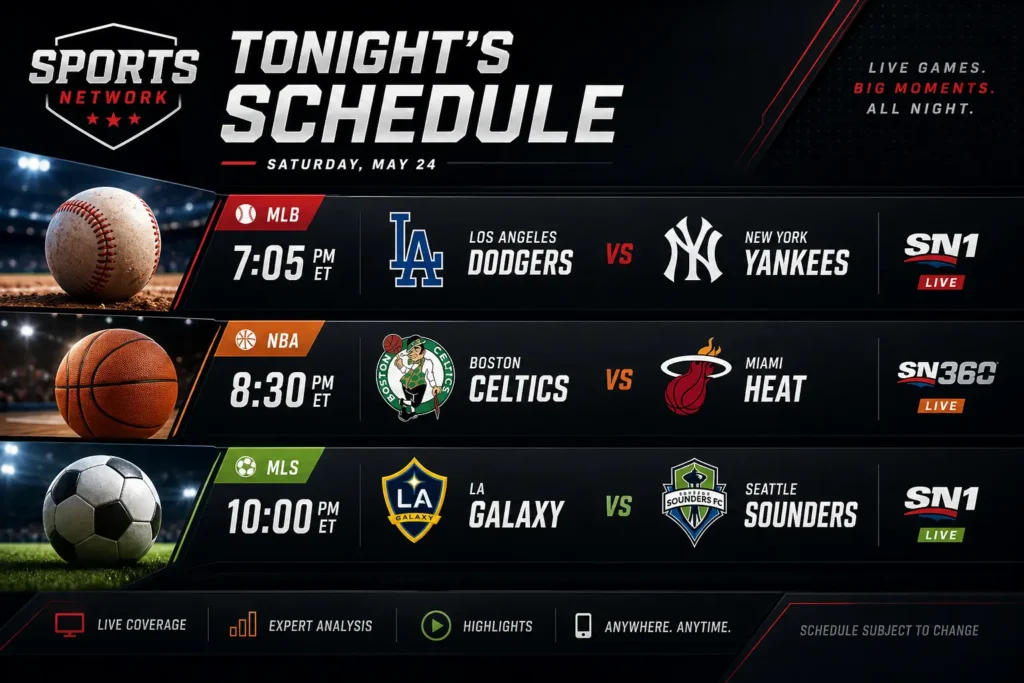 Расписание трансляций на Sportsnet: MLB, WNBA и матчи ЧМ-2026