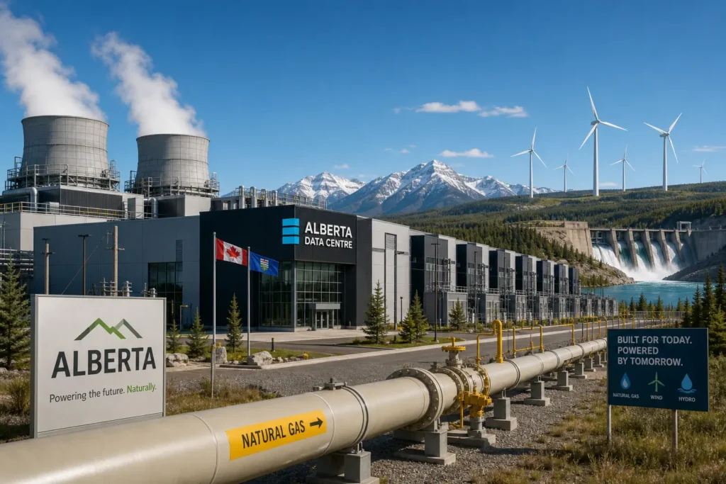 Альберта делает ставку на дешёвый газ для ИИ-дата-центров